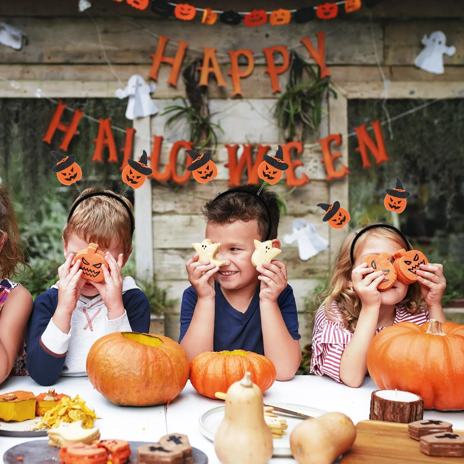 Обруч Гарбуз Sibba Аксесуари для волосся для вечірки на Хелловін, фото №6 Обруч Гарбуз Sibba Аксесуари для волосся для вечірки на Хелловін, фото №6