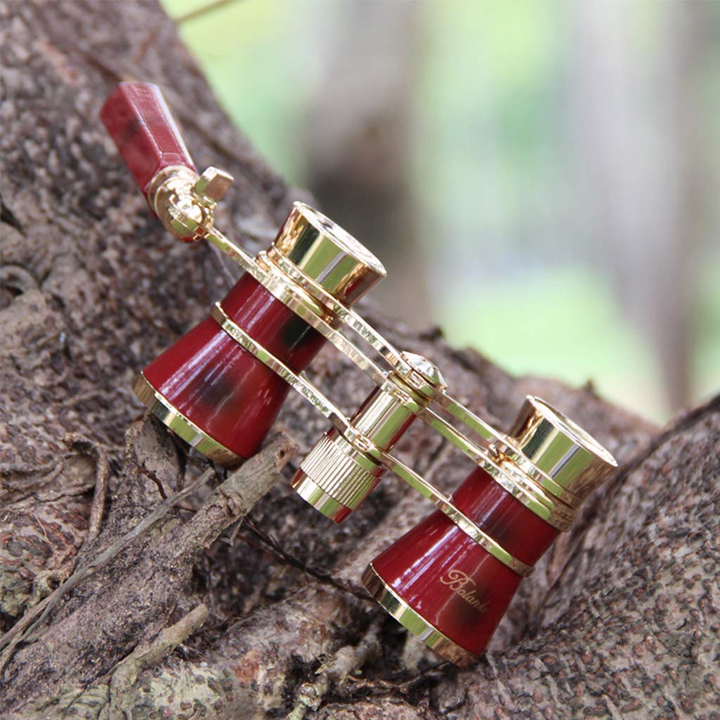 Бінокль BIlinli Mini Protable Vintage Glasses Telescope з ручкою Модний Елегантний багатофункціональний аксесуар для опери, театру, перегонів, фото №6