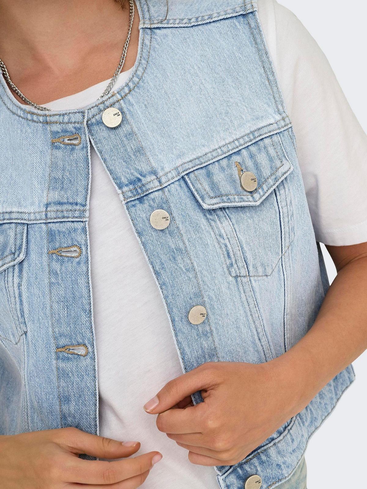 Жіночий Джинсовий Жилет ONLY ONLFELIZ, фото №7