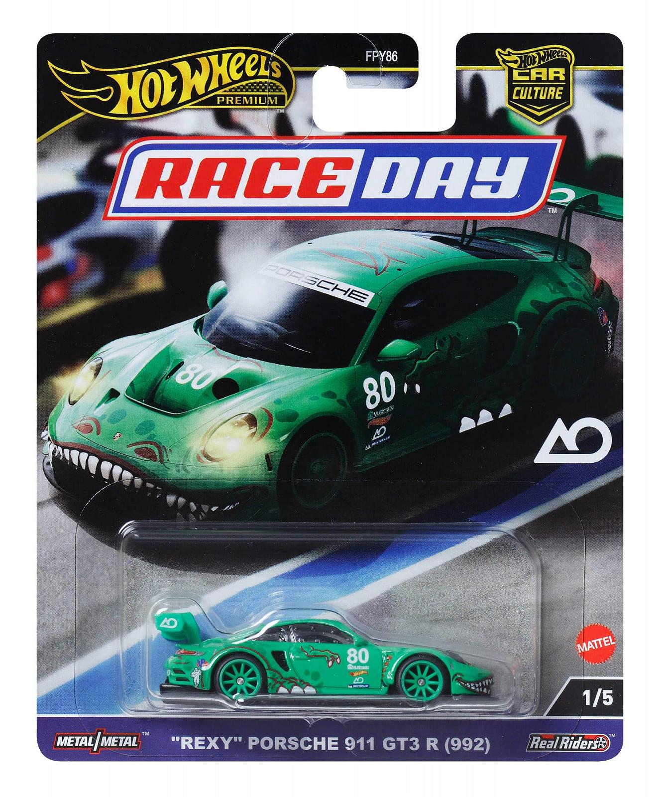 Автомобиль Hot Wheels Premium Porsche 911 GT3 R, фото №6
