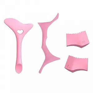 Купить Трафарет для подводки Pure Vie Силиконовый Многоразовый Для макияжа глаз Розовый - Фото 1 Трафарет для подводки Pure Vie Силиконовый Многоразовый Для макияжа глаз Розовый - Фото 1