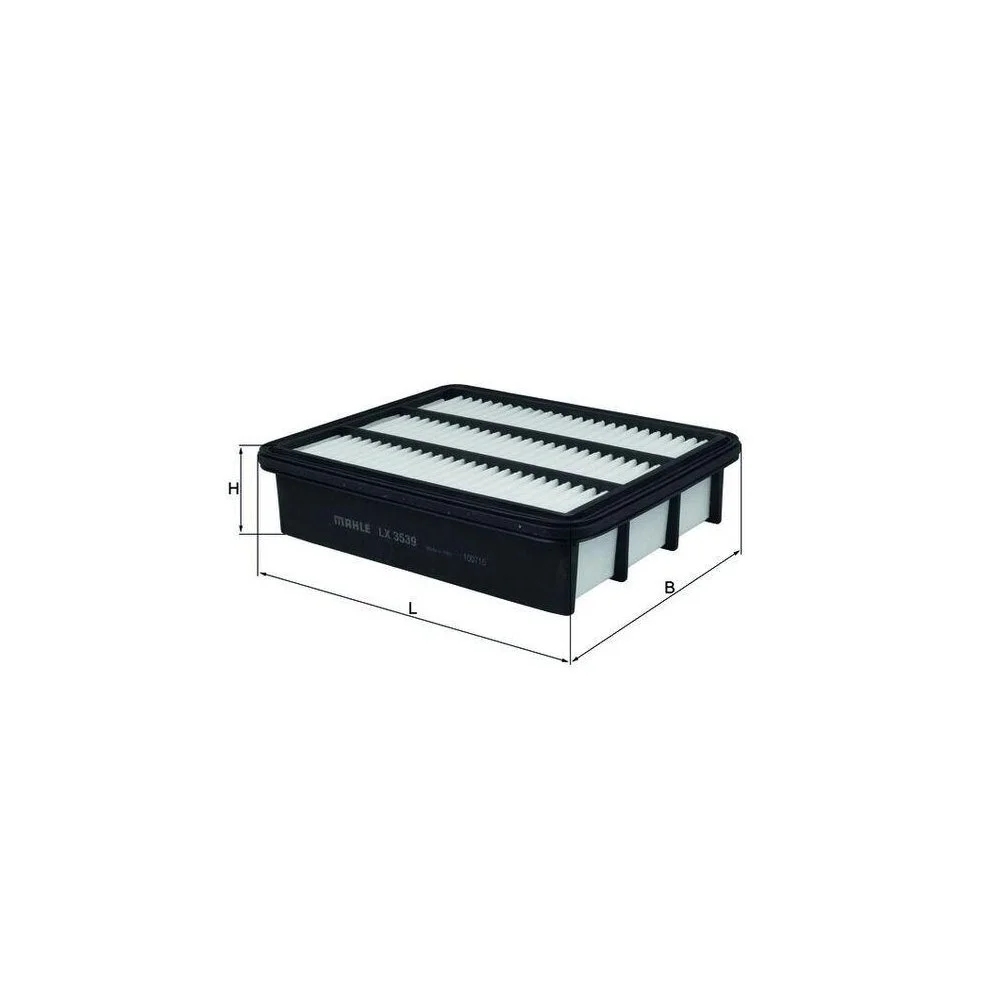 Повітряний фільтр KNECHT LX 3539 для MAZDA, фото №1