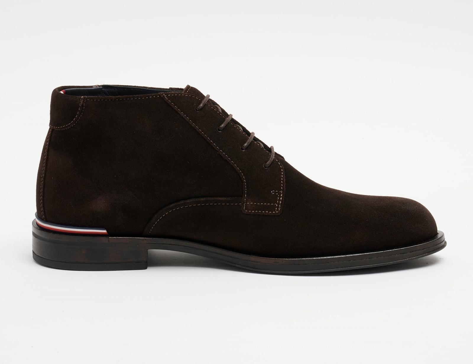 Черевики Tommy Hilfiger Suede Low Boot на шнурівці, фото №4