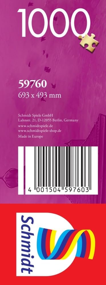 Пазл Schmidt Spiele Romantic Bavaria 59760 Rothenburg ob der Tauber 1000 элементов, фото №2 Пазл Schmidt Spiele Romantic Bavaria 59760 Rothenburg ob der Tauber 1000 элементов, фото №2