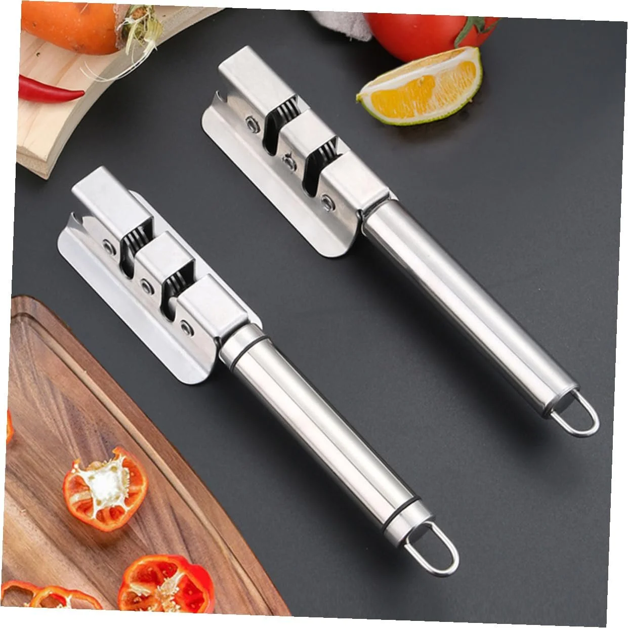 Точило для ножів з нержавіючої сталі ергономічна, фото №5