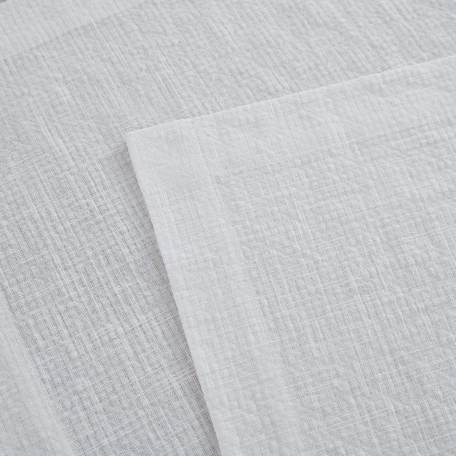 Скатертина-доріжка Berklan 55% European Flax 45% Cotton White 40 x 140 см, фото №5