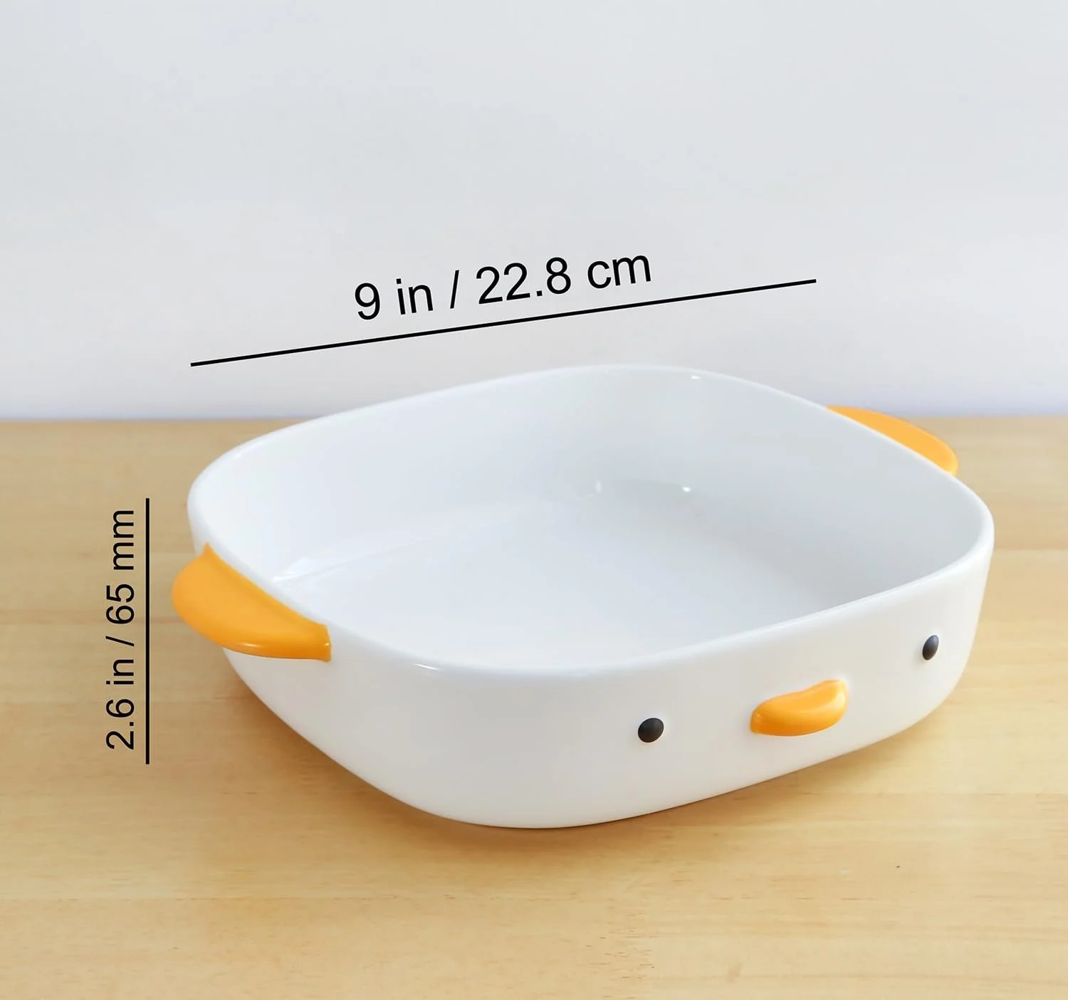 Форма для запікання Керамічна Біла порцеляна, фото №2