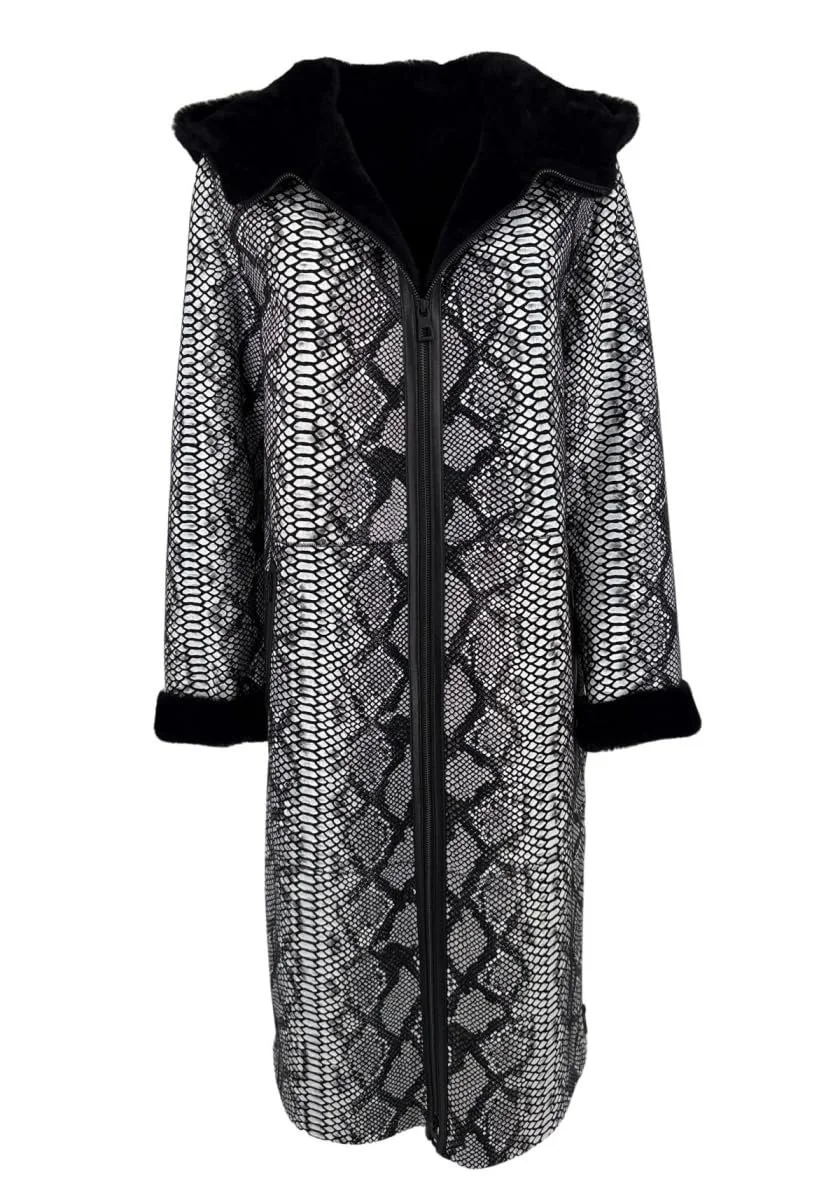 Женское пальто из овечьей кожи Hollert Venomous Chic, фото №7 Женское пальто из овечьей кожи Hollert Venomous Chic, фото №7