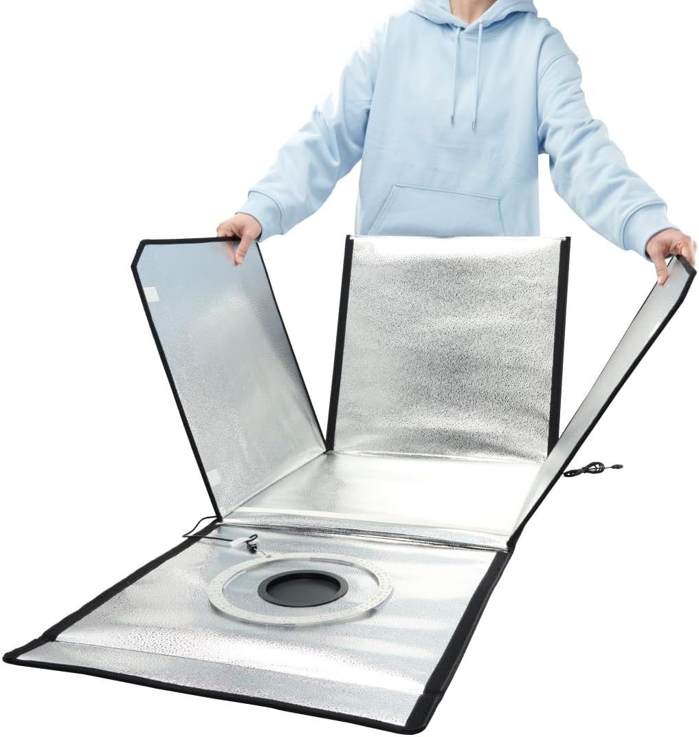 Фотобокс Hama 50x50 см / LED 10.4 Вт / 5500 К / Чорний, фото №4