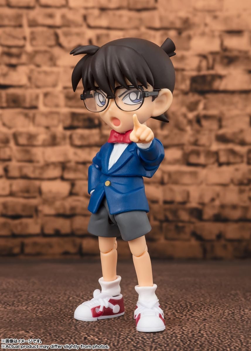 Экшн-фигурка Bandai Spirits S.H.Figuarts Case Closed Conan Edogawa Resolution Edition, фото №10