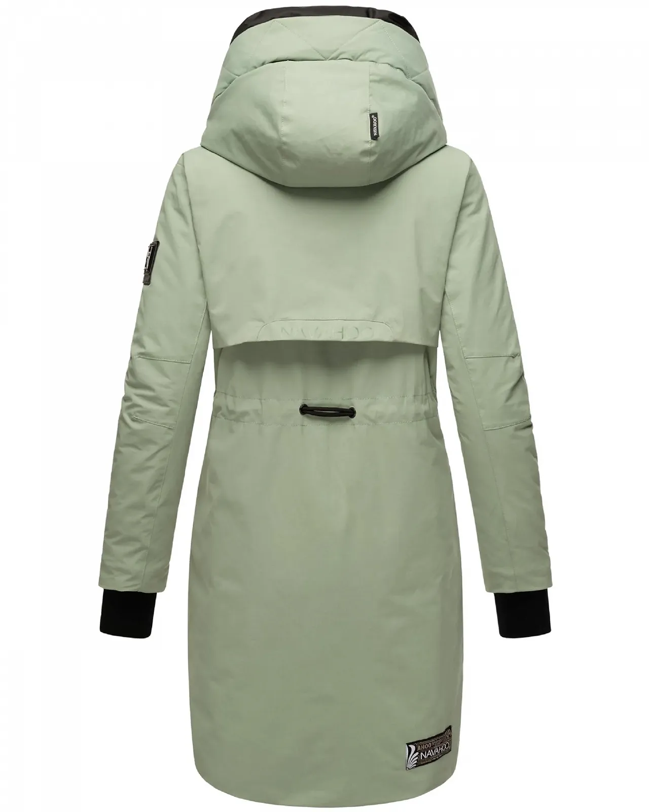 Куртка Navahoo Snowelf Женская Длинная Теплая Зимняя Стеганая с Капюшоном и Магнитными Элементами, фото №3