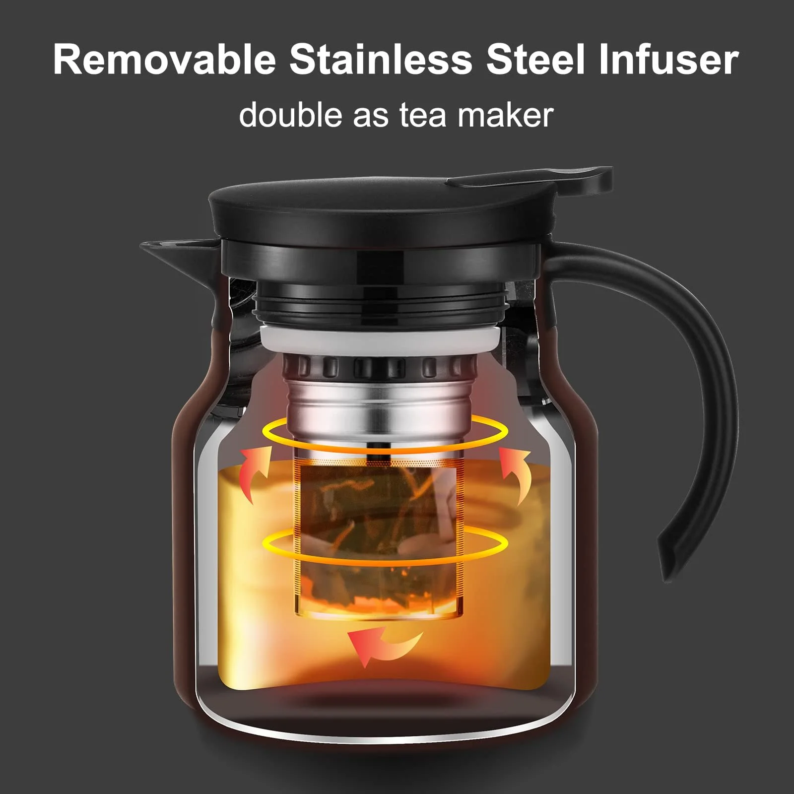 Термос-глечик для кави PARACITY з керамічною вставкою, 800 мл, маленький термос для подорожей зі знімним фільтром, фото №5 Термос-глечик для кави PARACITY з керамічною вставкою, 800 мл, маленький термос для подорожей зі знімним фільтром, фото №5