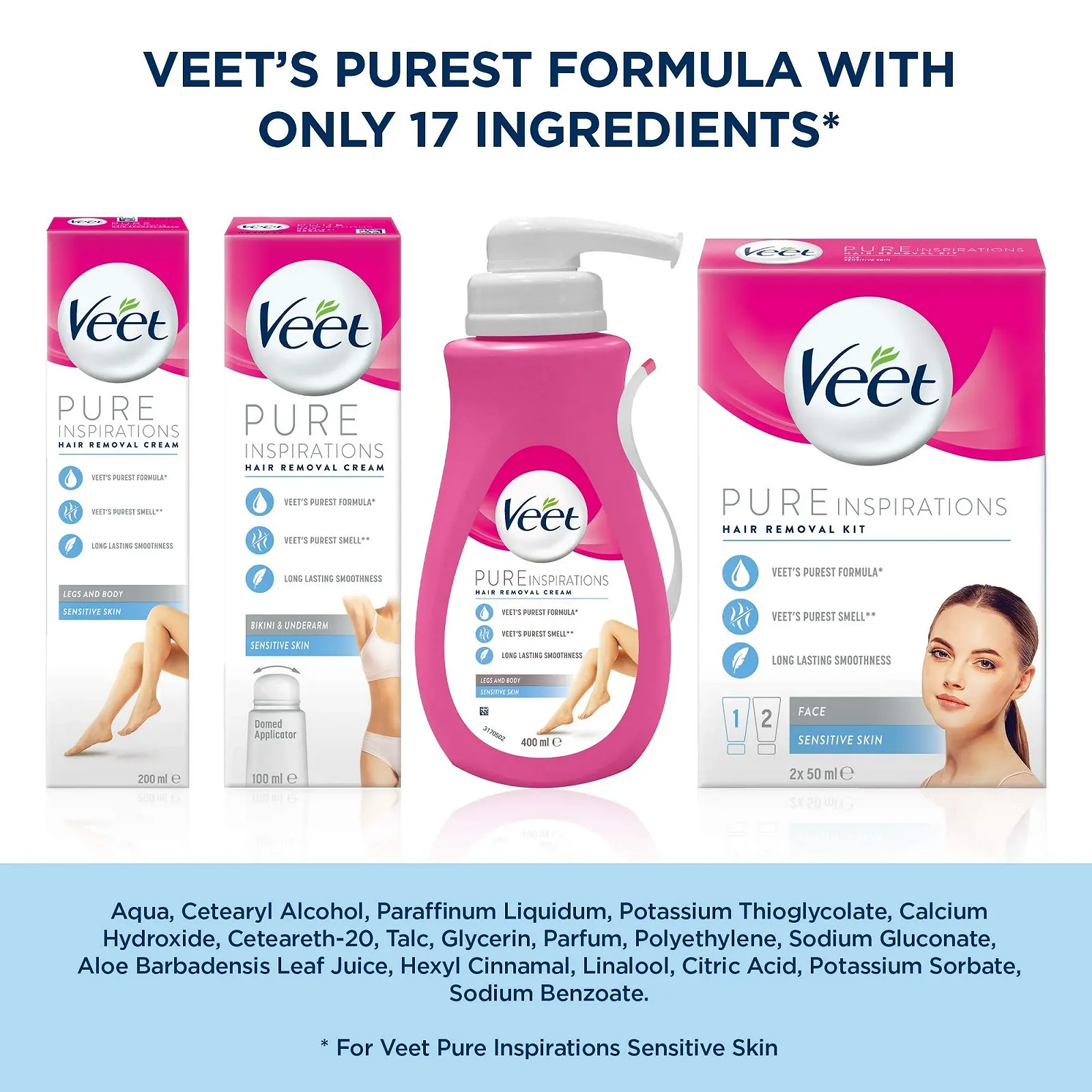 Крем для депиляции Veet Для чувствительной кожи 200 мл, фото №9
