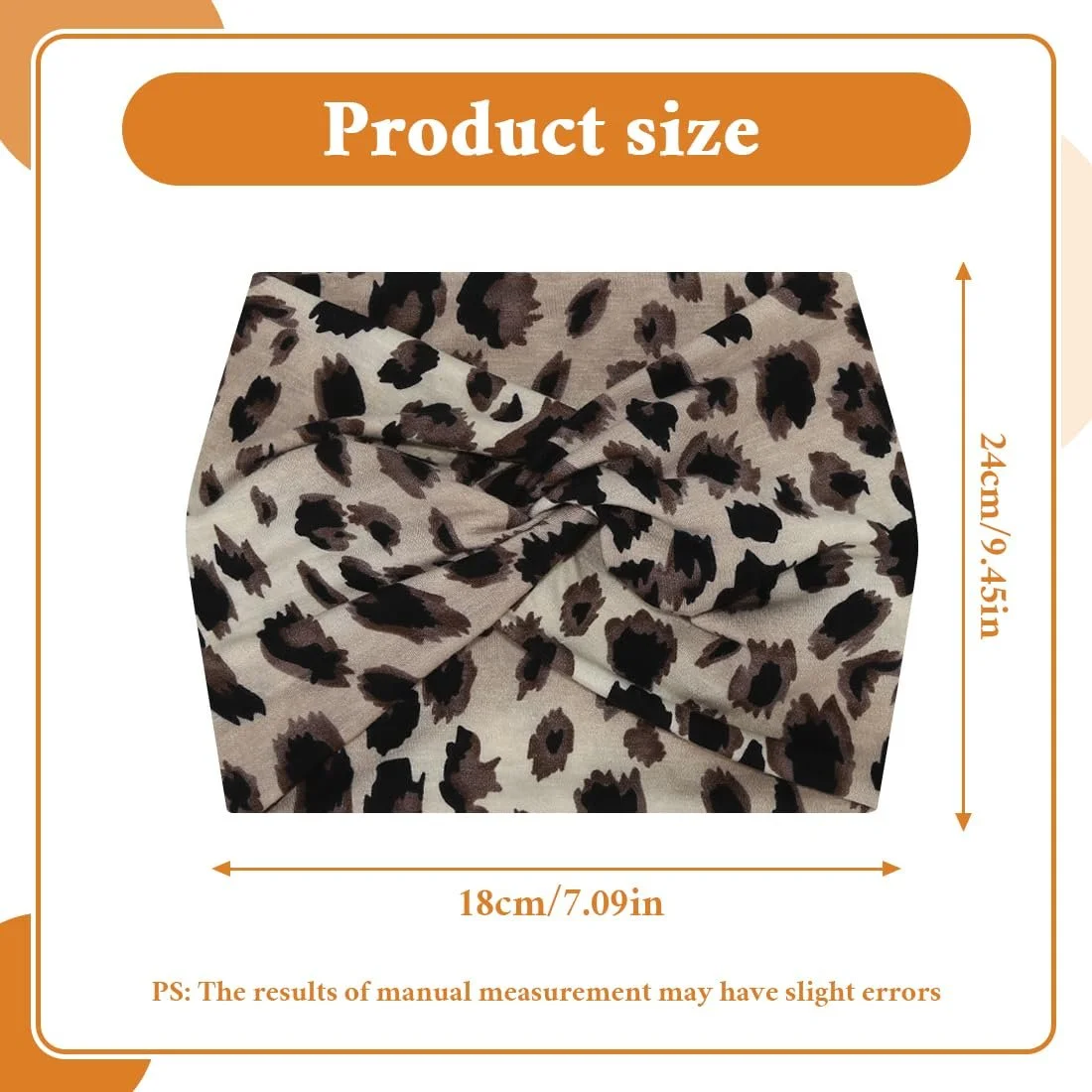 Набір з 4 жіночих пов'язок для волосся, фото №6