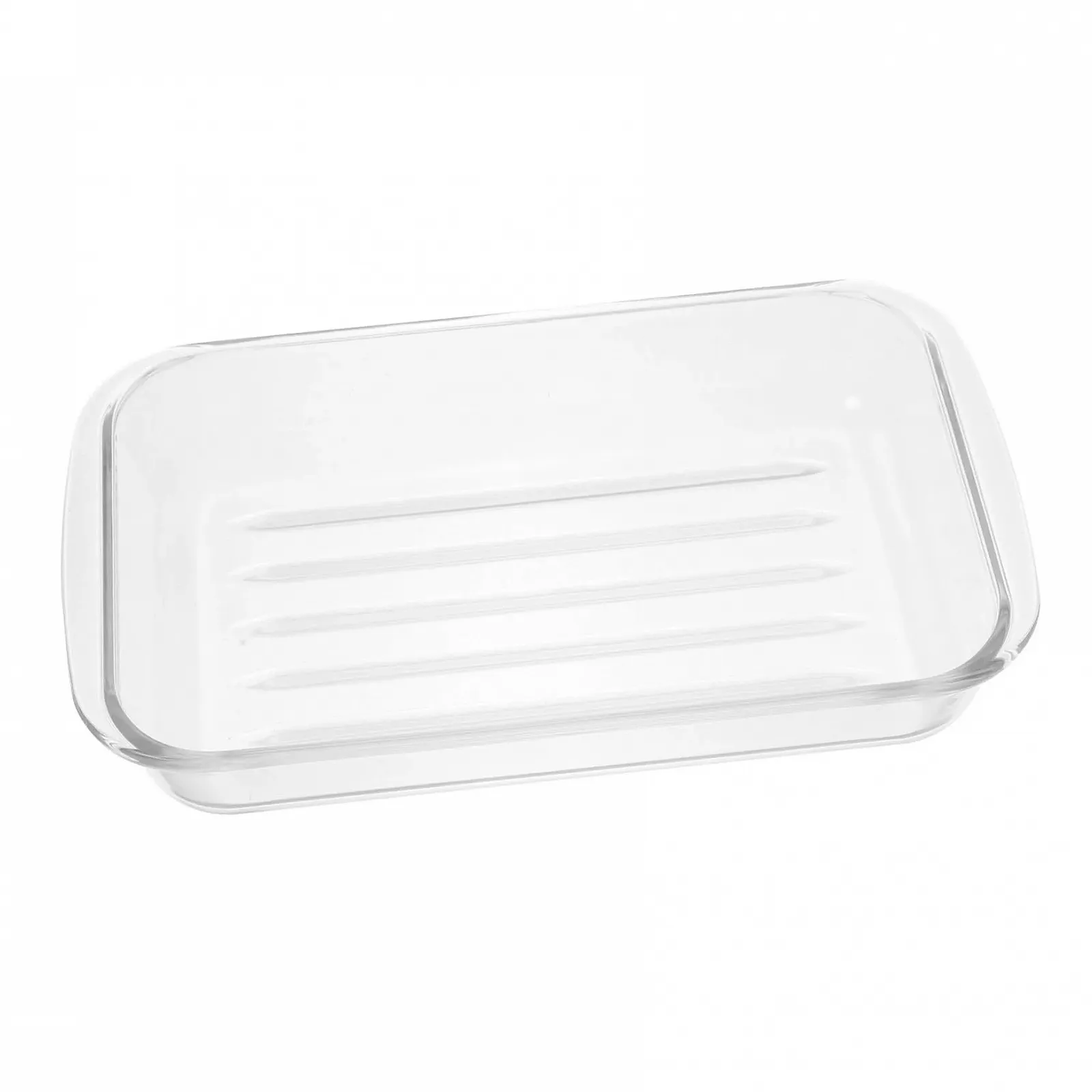 Форма для запекания стеклянная VALICLUD прямоугольная большая Прозрачный, фото №1