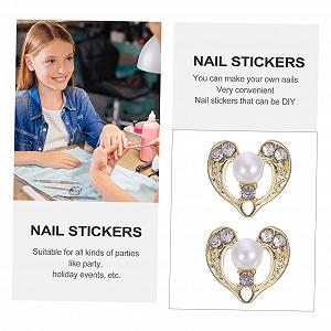 Украшения для ногтей (12 шт.) Жемчуг, Маникюрные украшения synthetic.ua - Фото 1