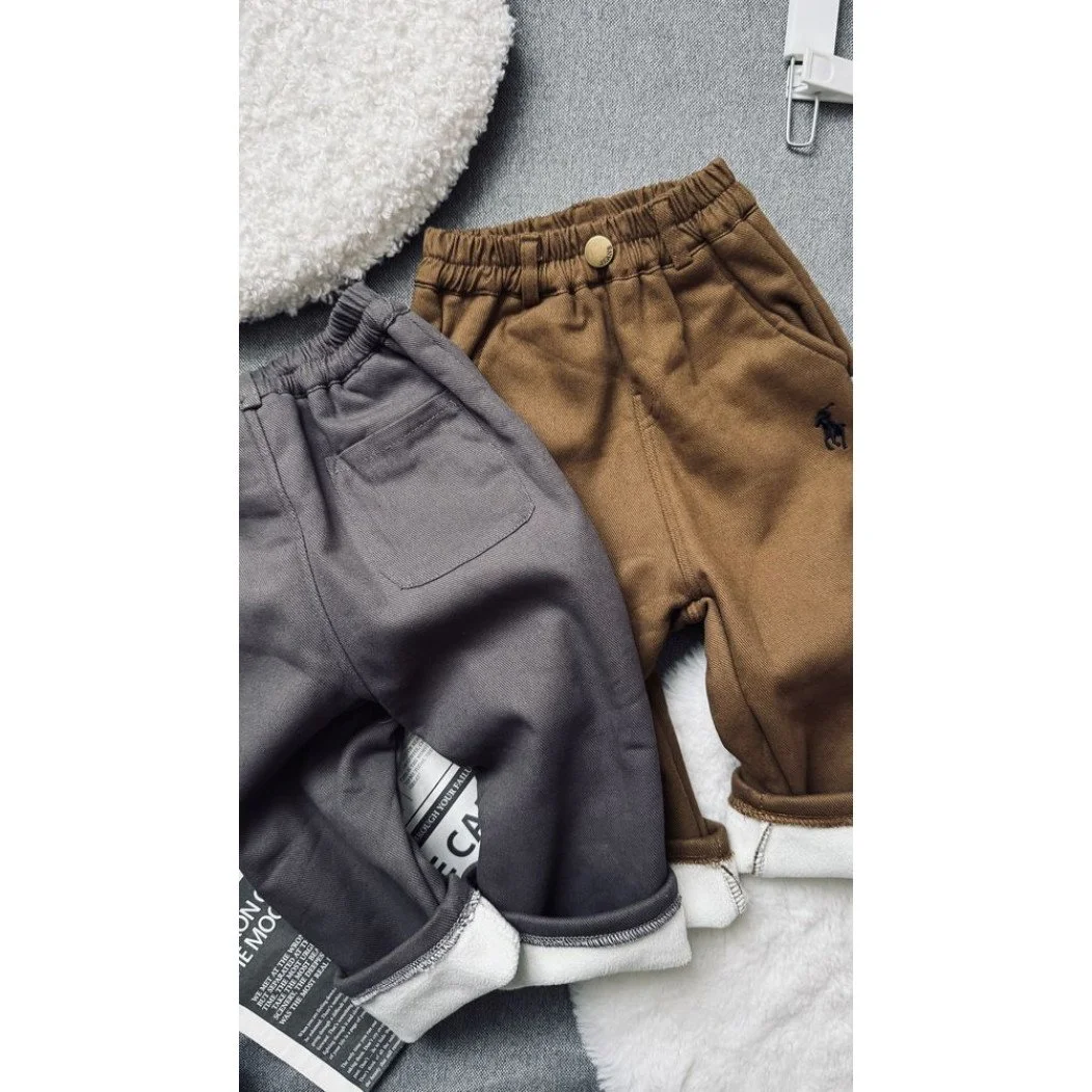 Утеплені штани для хлопчика від 90 до 130 см на плюші, фото №7