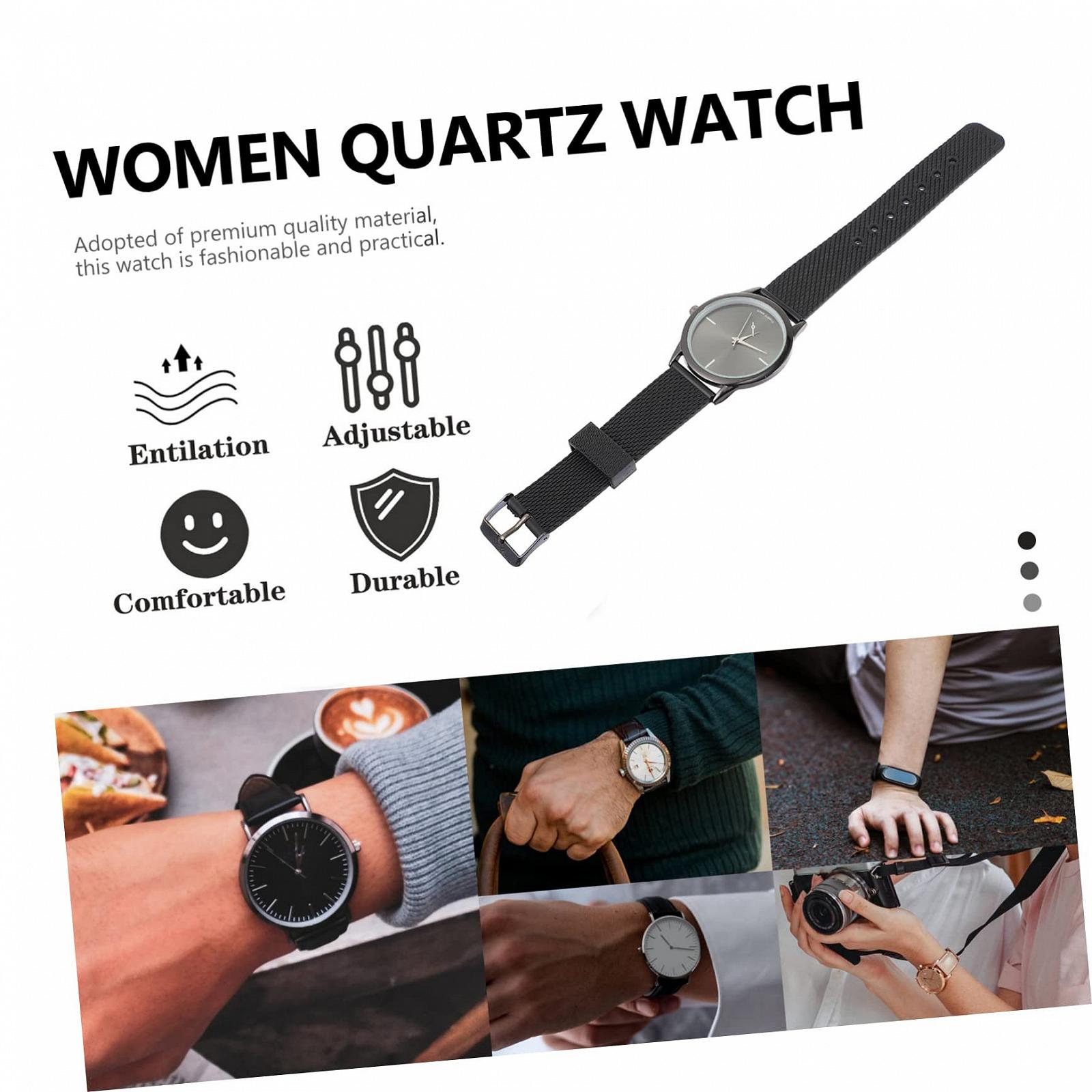 Healvian Жіночий Кварцовий Годинник з Сітчастим Браслетом, фото №8 Healvian Жіночий Кварцовий Годинник з Сітчастим Браслетом, фото №8