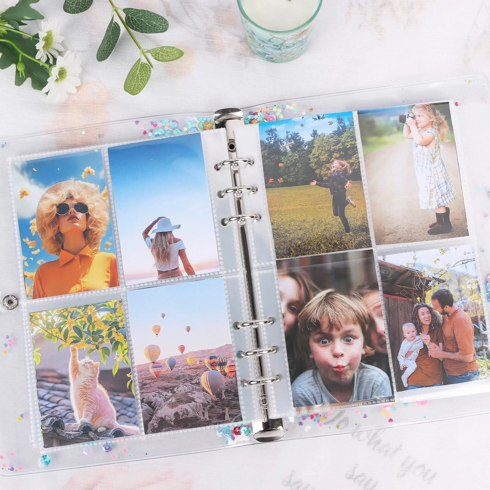 Мини-фотоальбом Lollanda A5 на 240 фотографий, прозрачная обложка, стиль A, фото №4 Мини-фотоальбом Lollanda A5 на 240 фотографий, прозрачная обложка, стиль A, фото №4