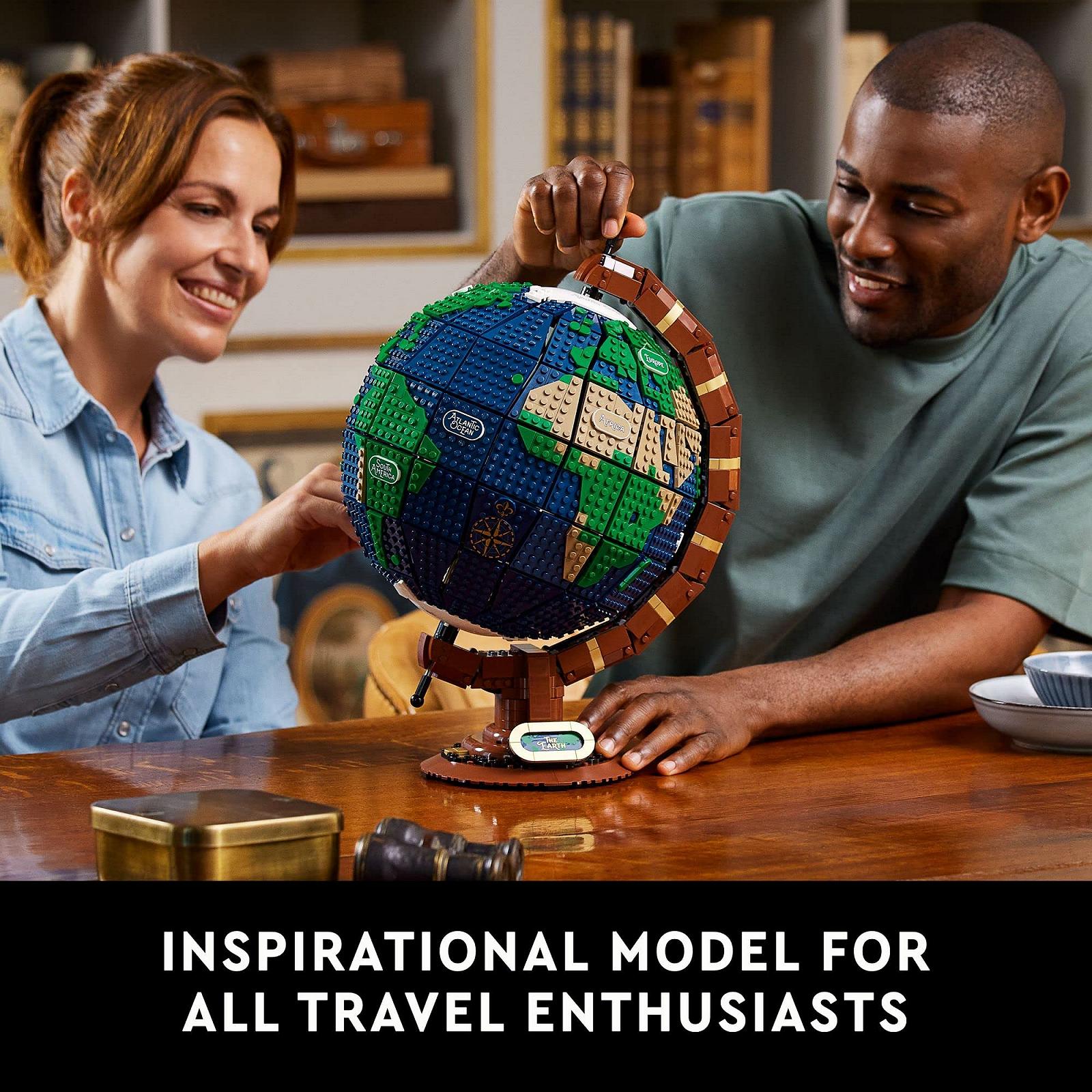 Набір LEGO Ideas 21332 The Globe 2585 елементів, фото №6