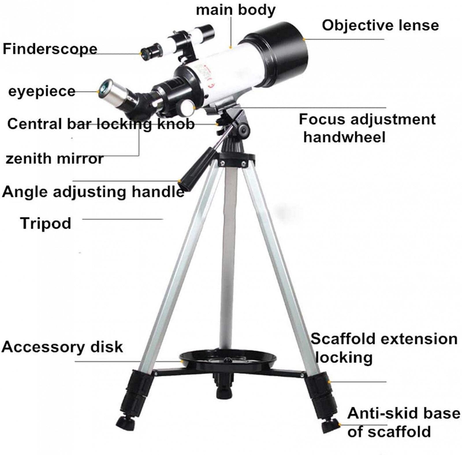Телескоп Star-Watching Astronomical 40070 Monokulares Fernglas Landschaftsobjektiv Професійне Good, фото №2