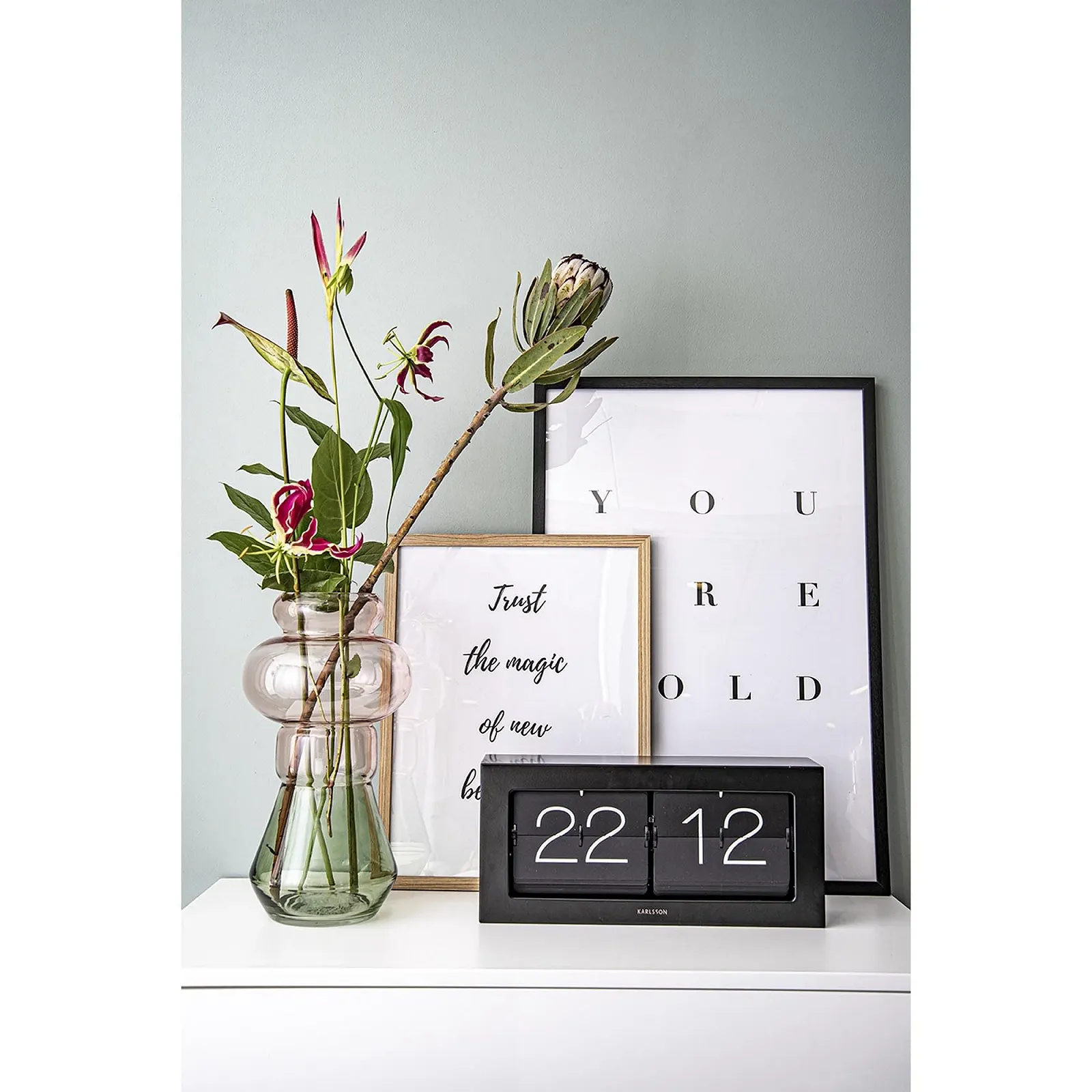 Настільний годинник Karlsson Boxed Flip XL, фото №2