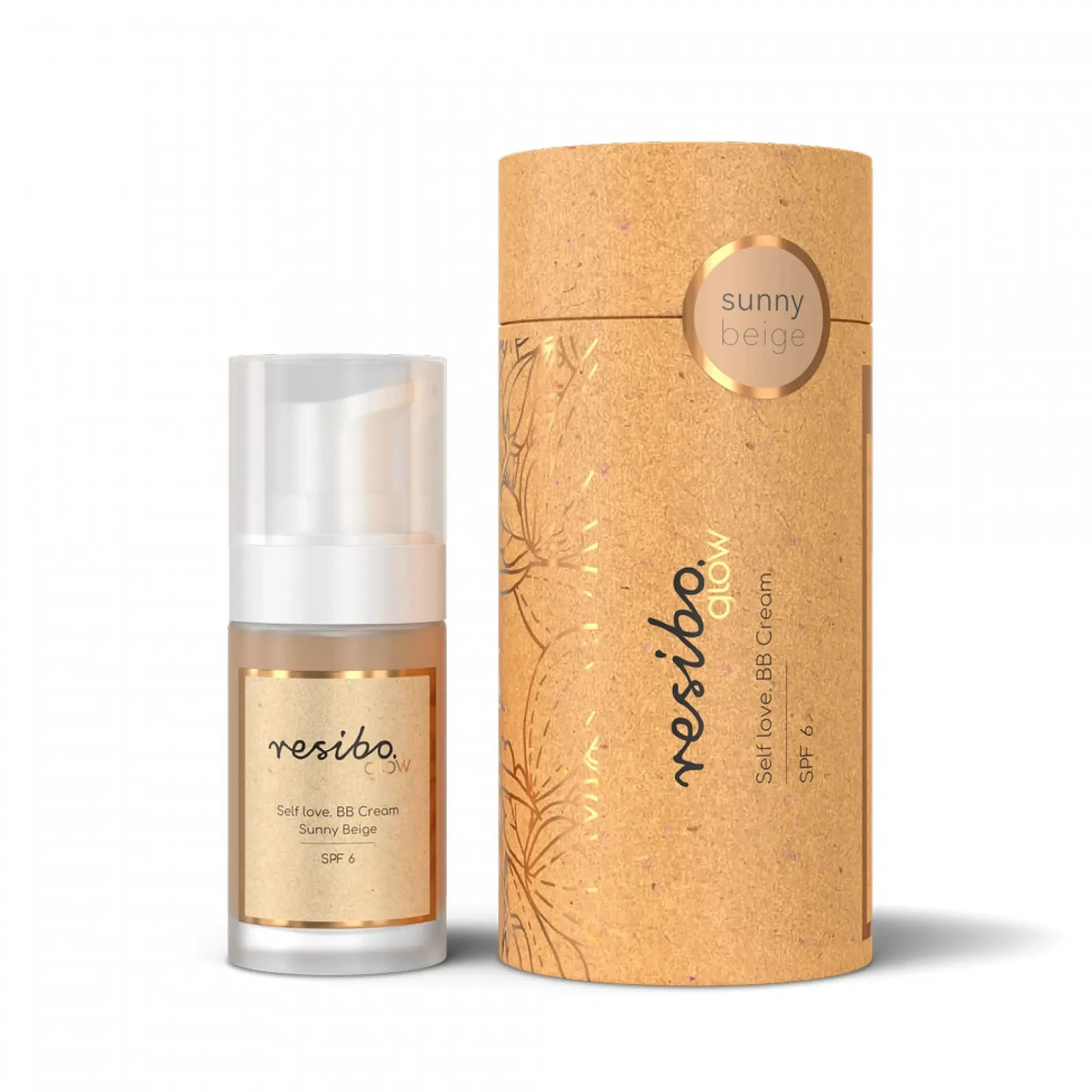 BB-крем Resibo Self Love Face Cream Sunny Beige зволожуючий з SPF 6, 30 мл, фото №2 BB-крем Resibo Self Love Face Cream Sunny Beige зволожуючий з SPF 6, 30 мл, фото №2