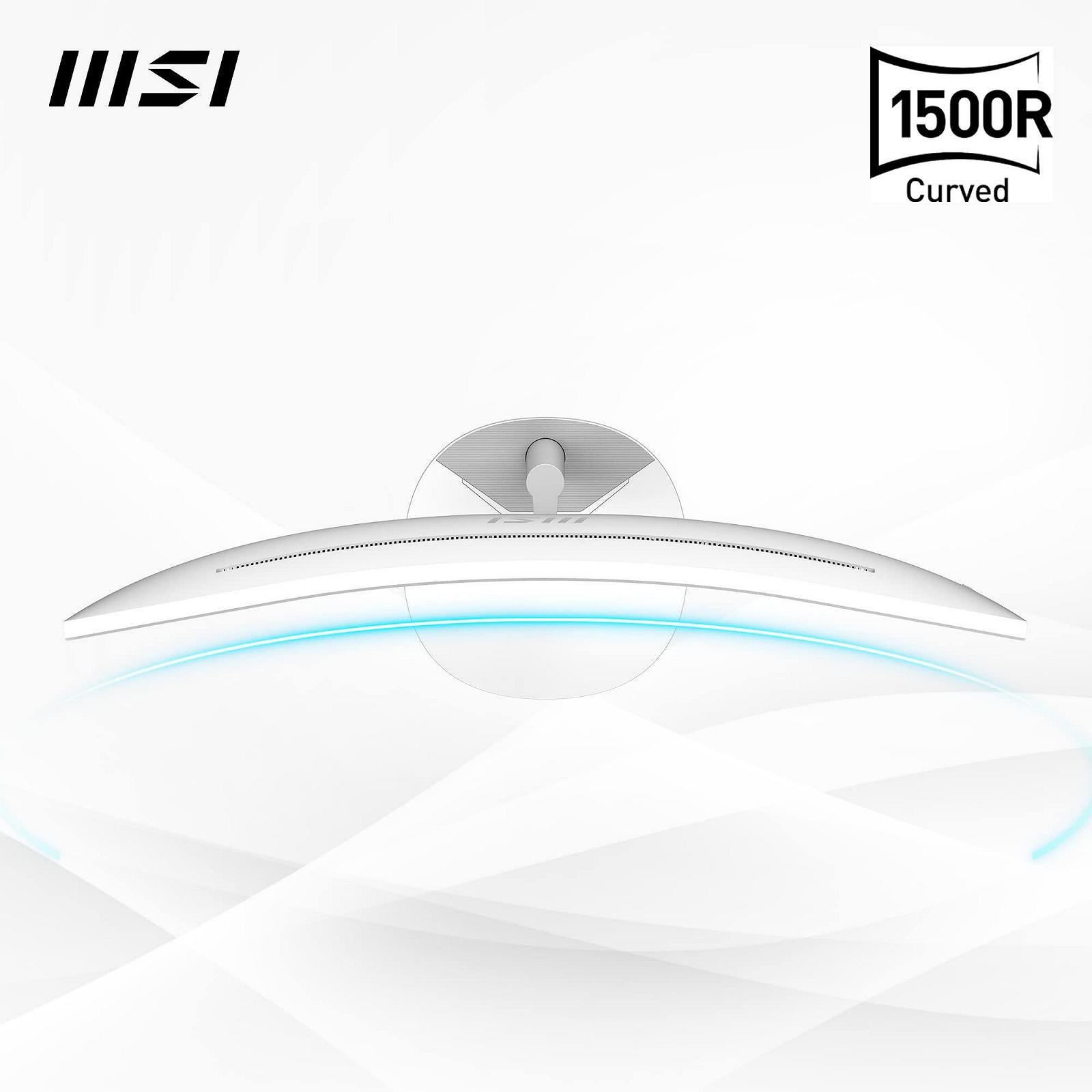 Монитор MSI PRO MP341CQWDE 34 дюйма изогнутый UWQHD VA белый, фото №3