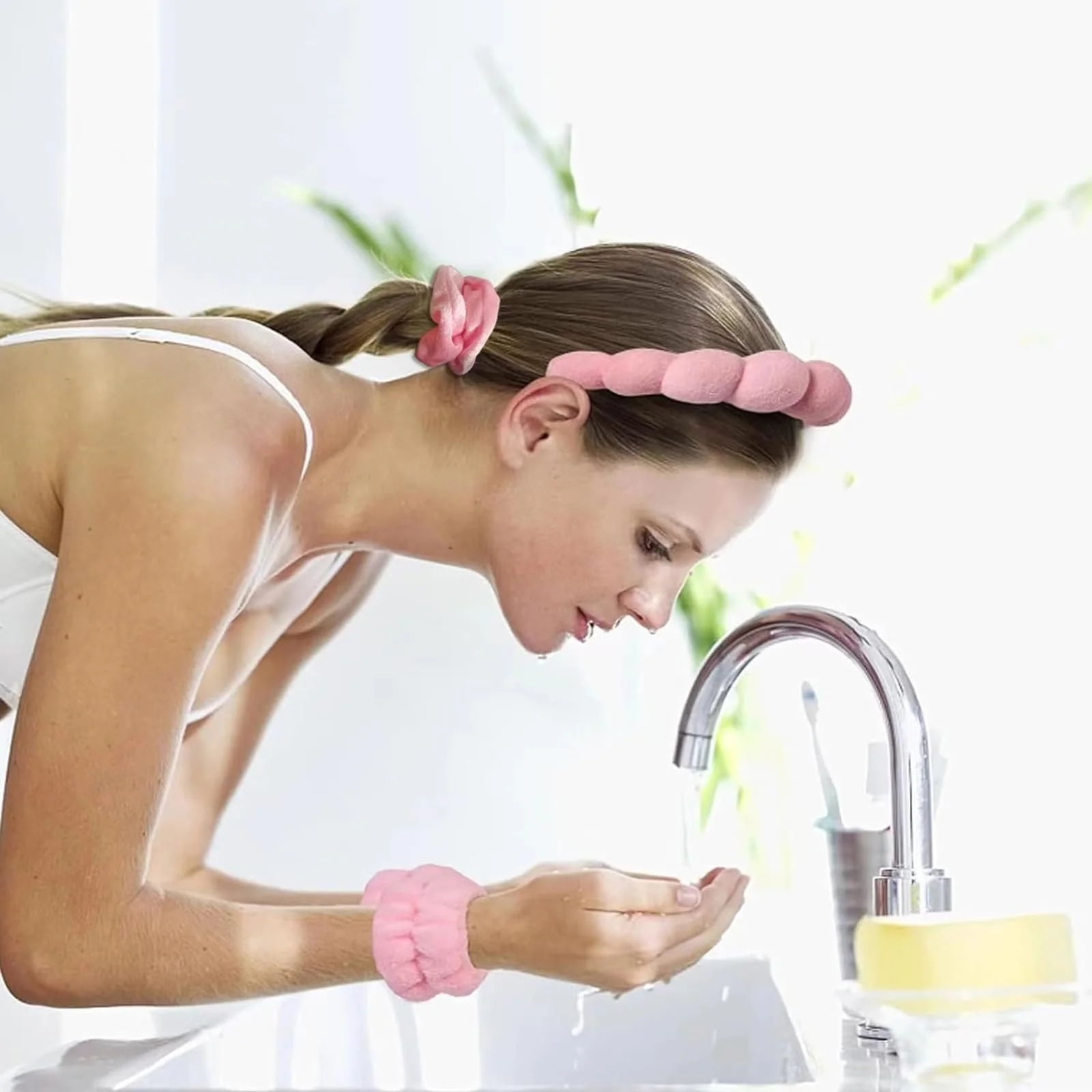 Обруч для волос Skincare, фото №4