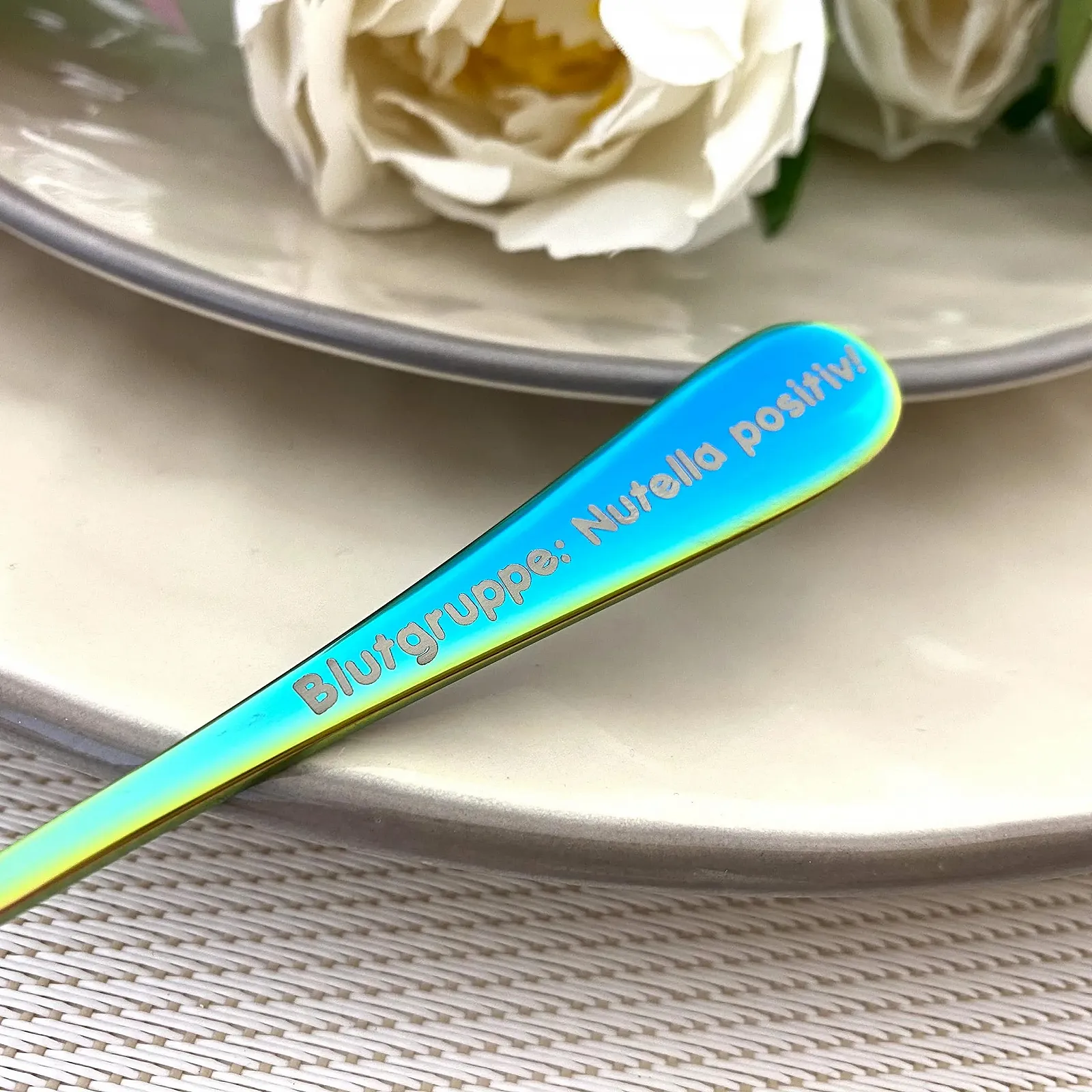 Ложка Шоколадна Індивідуальна з Довгою Ручкою, фото №3