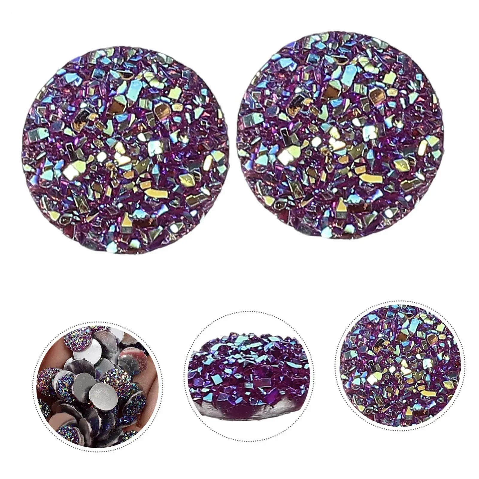 Стрази DECHOUS, 100 шт., аксесуари для ювелірних виробів, матеріали для DIY, підвіски, матеріали для рукоділля, прикраси для фотоальбомів, стрази стрази для аксесуари для рукоділля, розсипний опал, фото №9