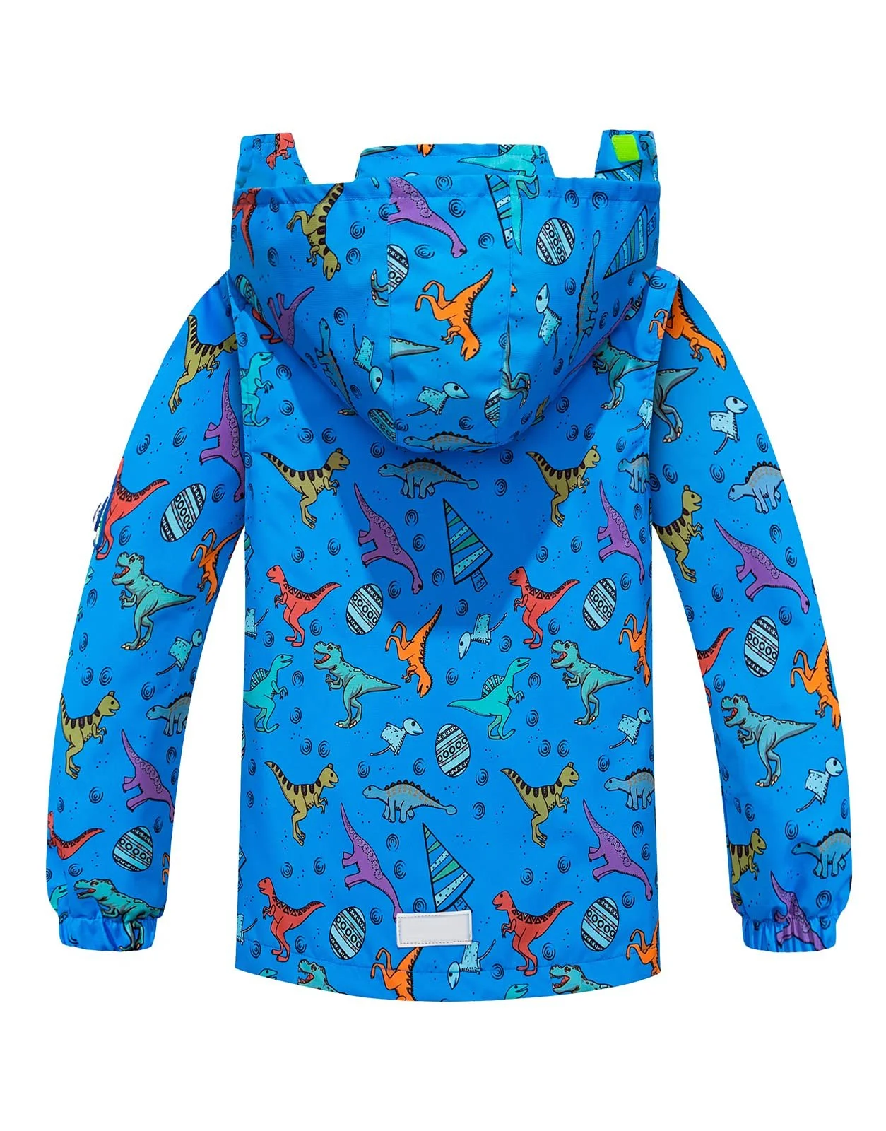 Дитяча дощова куртка LAUSONS Перехідна куртка для малюків Динозаври Водонепроникна, фото №2