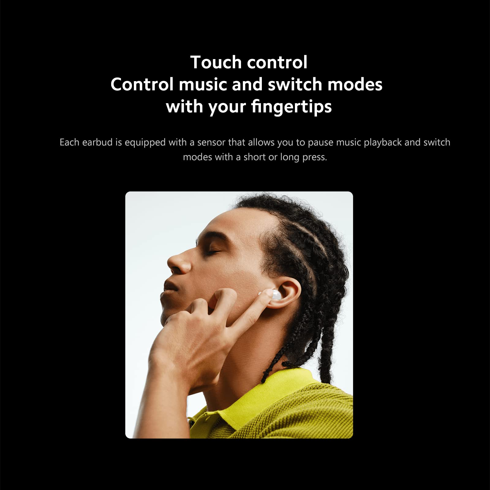 Навушники Xiaomi Redmi Buds 4 Pro Bluetooth Внутрішньоканальні З мікрофоном, білі, фото №4