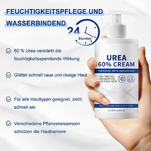 Крем для ног Urea Intensive Moisturising and Quick Absorbing 60% для ног и рук 300 мл synthetic.ua - Фото 1