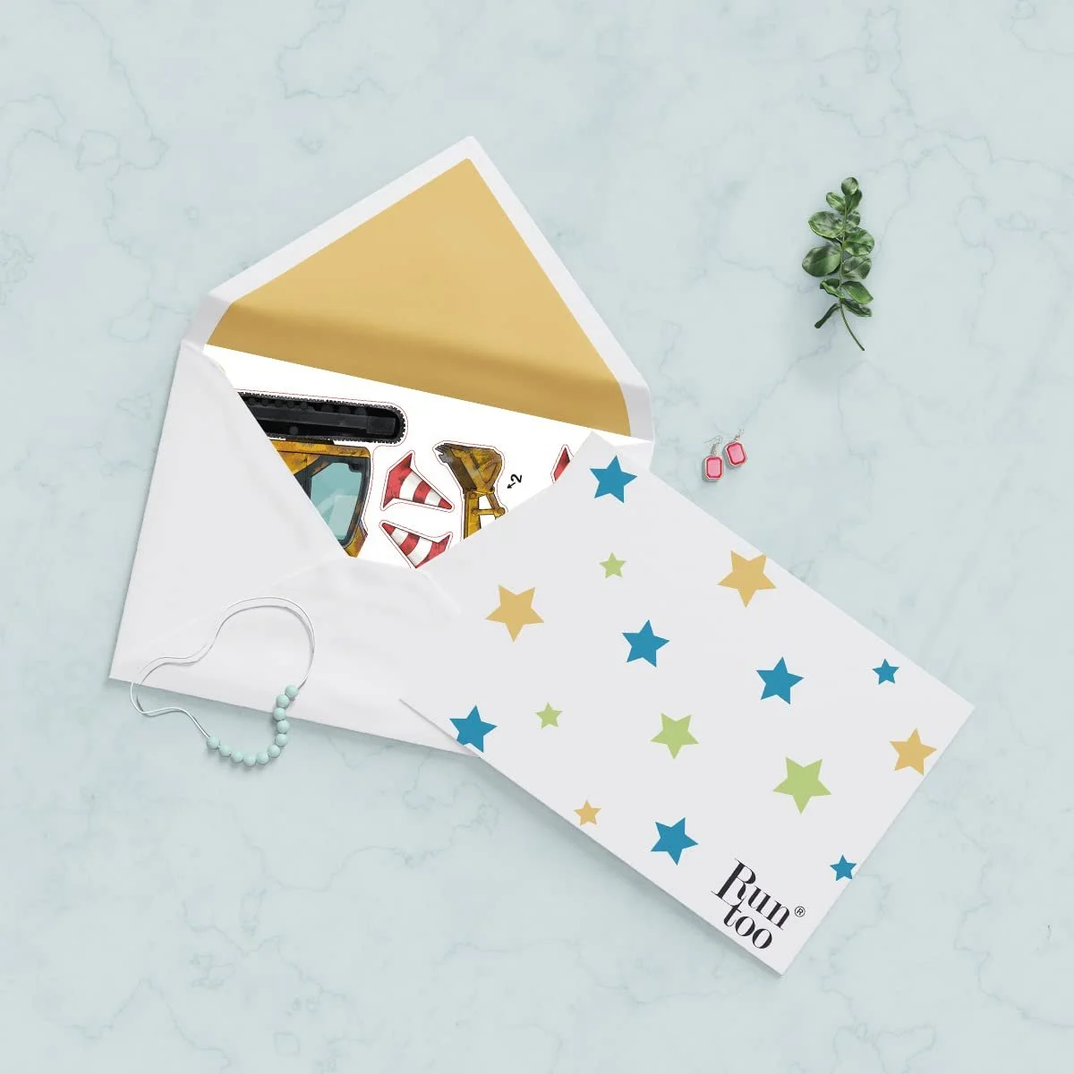 Наклейка на стіну Runtoo Екскаватор та трактор для дитячої кімнати, фото №5