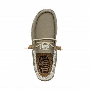 Черевики Hey Dude Wally Linen чоловічі synthetic.ua - Фото 1