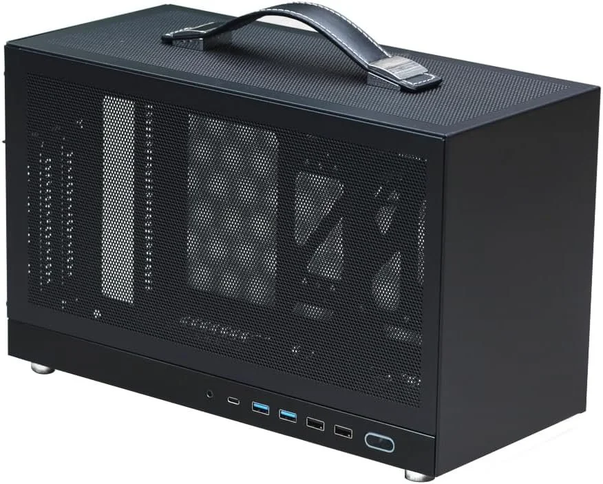 Портативний корпус для ПК MININGEEK MiniNeo S400 Чорний, фото №1 Портативний корпус для ПК MININGEEK MiniNeo S400 Чорний, фото №1