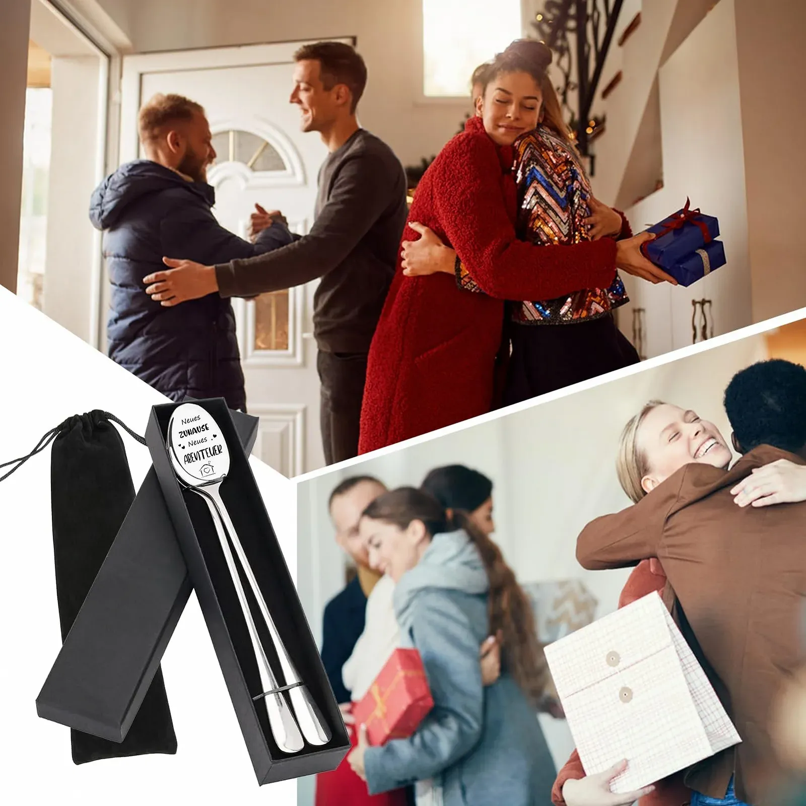 Ложка для кави нержавіюча сталь, набір 2 шт., фото №2