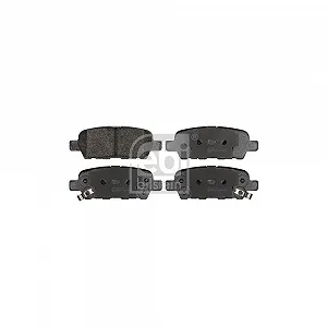 Комплект тормозных колодок, дисковый тормоз FEBI BILSTEIN 116198 для NISSAN RENAULT SAMSUNG synthetic.ua - Фото 1