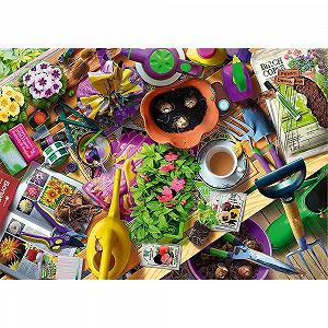 Пазл Trefl Garden Tidy 1000 деталей 68 x 48 см synthetic.ua - Фото 1