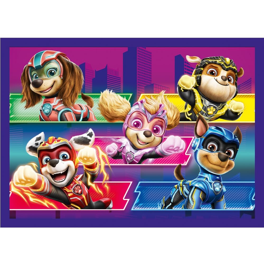 Пазл Trefl Paw Patrol: The Mighty Movie The Heroes To Help 4-в-1 35-70 елементів, фото №7