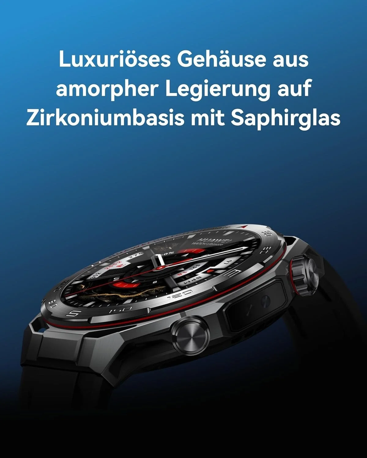 Смарт-часы HUAWEI Watch Ultimate 2/4Gb NFC GPS Bluetooth Android, фото №4