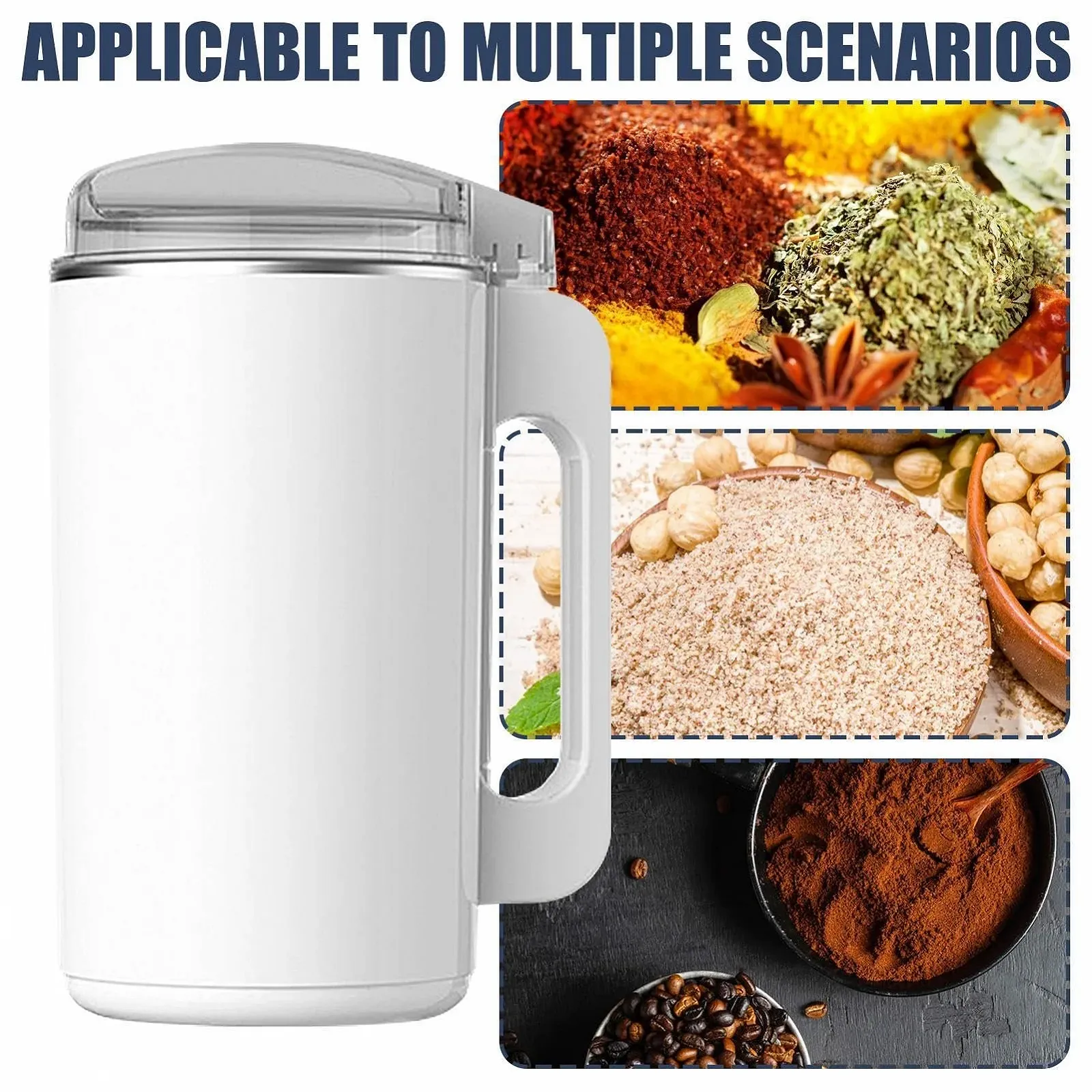 Подрібнювач Дрібного Помелу 600 мл, для Кухні, фото №4 Подрібнювач Дрібного Помелу 600 мл, для Кухні, фото №4