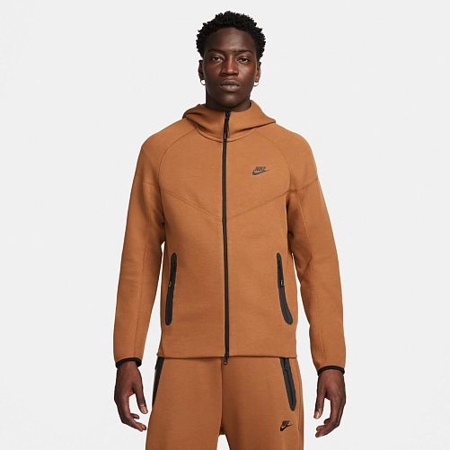 Світшот Nike Tech Fleece Коричневий FB7921-281 Розмір M, фото №1