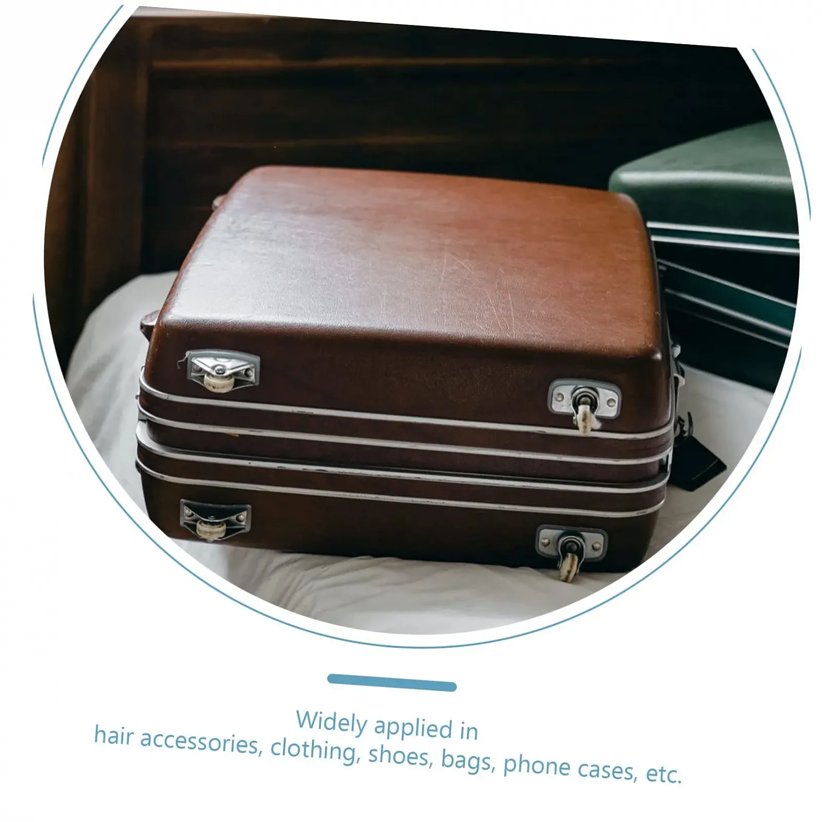 Стрази Краплі води Форма павиного хвоста 2 шт. Смола, фото №3