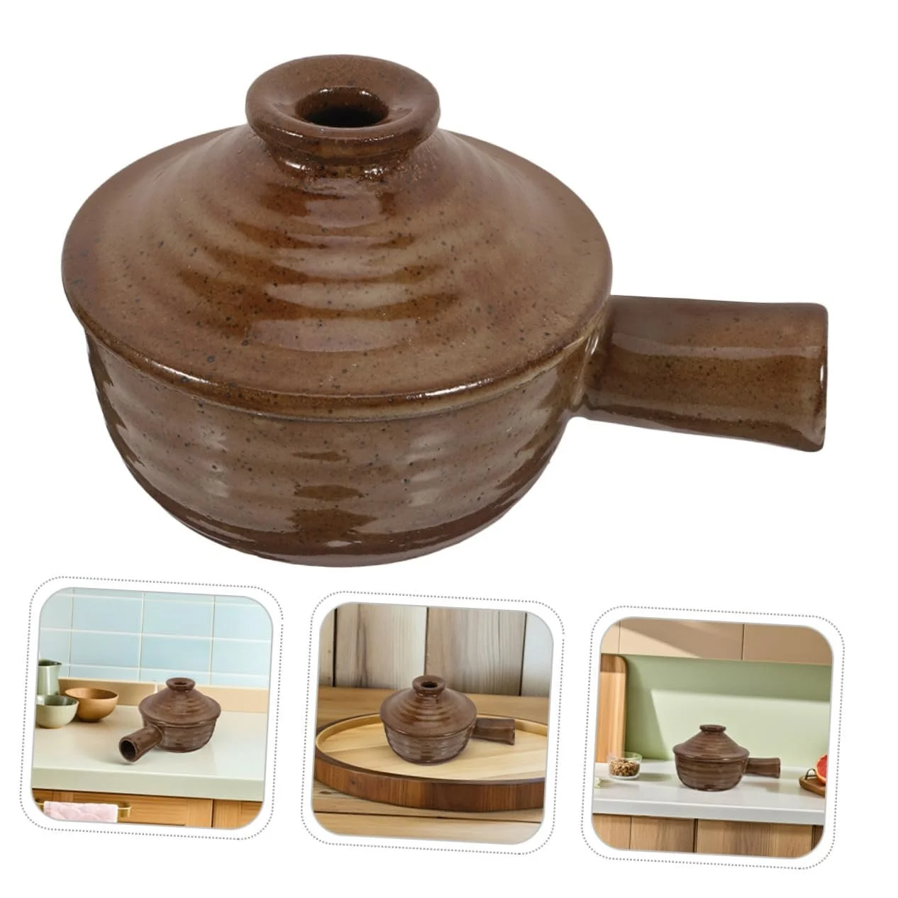 Форма для запекания 2 шт. в японском стиле с крышкой и ручкой термостойкая, фото №8