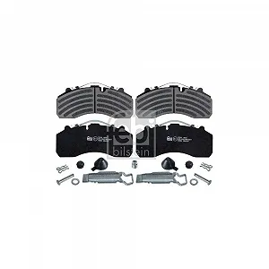 Комплект гальмівних колодок, дискові гальма FEBI BILSTEIN 16666 для DAF IVECO MAN SCANIA SAF synthetic.ua - Фото 1