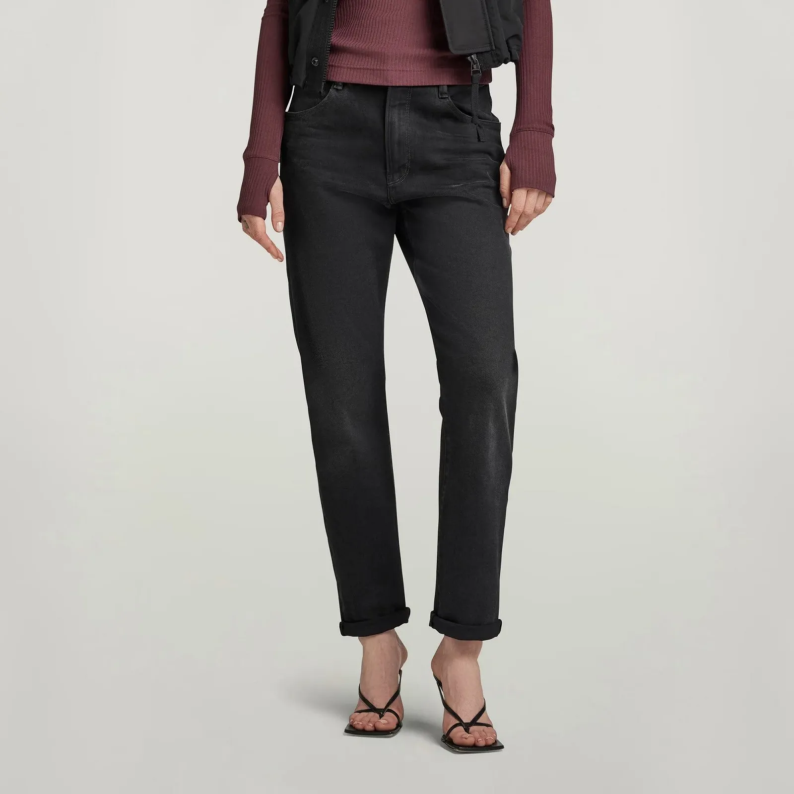 Женские джинсы G‑STAR RAW Virjinya Slim Jeans Nero Black Stretch Denim - 33, фото №1 Женские джинсы G‑STAR RAW Virjinya Slim Jeans Nero Black Stretch Denim - 33, фото №1