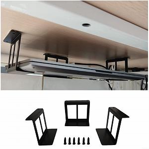 Підставка Тип для ноутбуків Металева для зберігання Чорний synthetic.ua - Фото 1