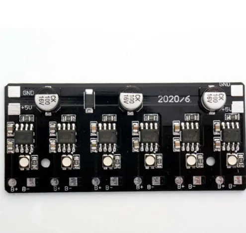 Контроллер заряда плата 6x Li-ion 18650 3,7V раздельная зарядка, фото №3